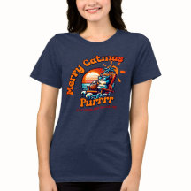 Merry Catmas Women's T-shirt