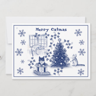Merry Catmus - Christmas card