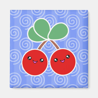 Merry Cherry Kawaii Magnet