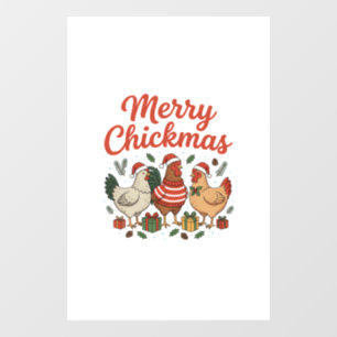 Merry Chickmas Chicken Christmas