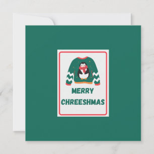 Merry Chreeshmas Penguin Sweater