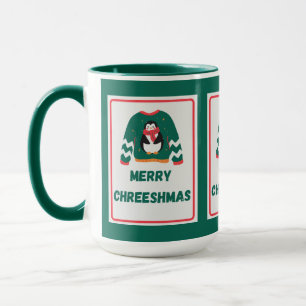 Merry Chreeshmas Penguin Sweater Mug