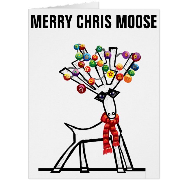 Merry Chris Moose you two (Front)