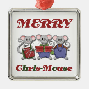 Merry Chris-Mouse Keepsake Ornament
