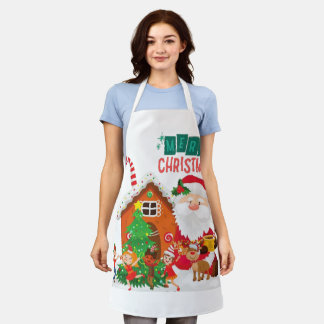 Merry Chrismas  Apron