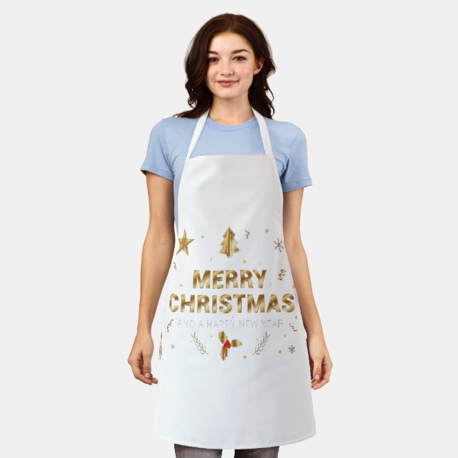 Merry Chrismas Apron (Worn)
