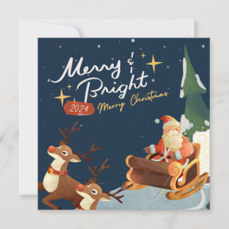 merry chrismas holiday card