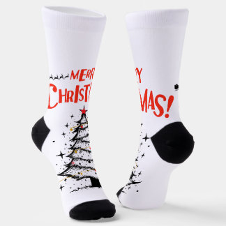 merry chrismas in u socks