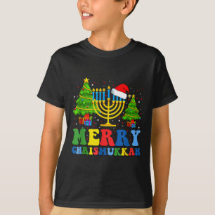 Merry Chrismukkah 2024 Happy Hanukkah Christmas Sa T-Shirt