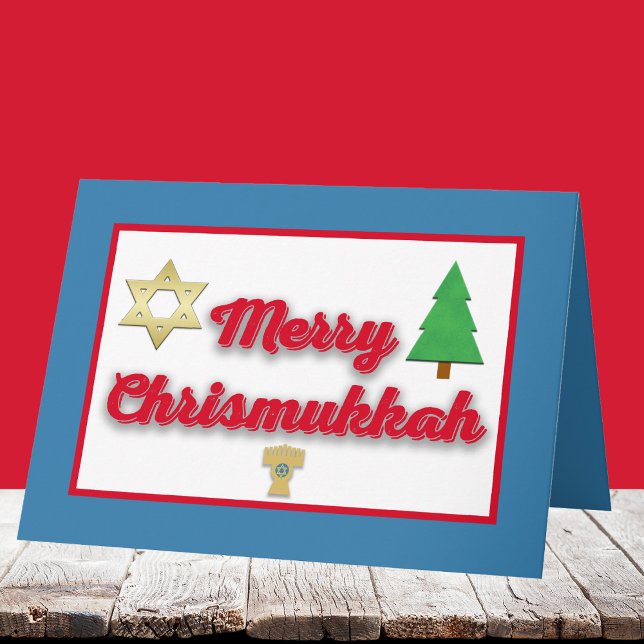 Merry Chrismukkah Greeting Card (Creator Uploaded)