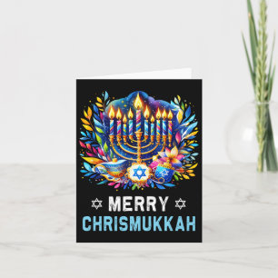 Merry Chrismukkah Happy Christmas Christmakkuh Han Card