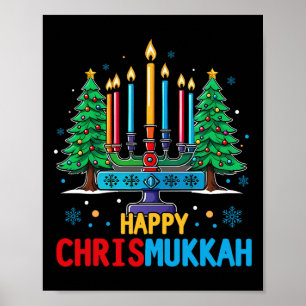 Merry Chrismukkah Happy Christmas Hanukkah 1 Poster