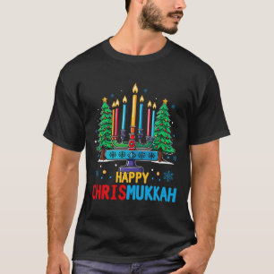 Merry Chrismukkah Happy Christmas Hanukkah 3 T-Shirt