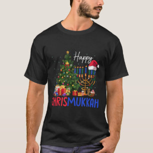 Merry Chrismukkah Happy Christmas Hanukkah T-Shirt