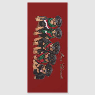 Merry Chrismutts Dog Family Holiday Greeting