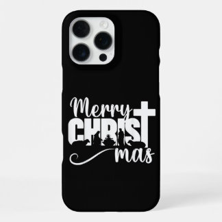 Merry Christ Mas Christian Christmas Jesus Christm iPhone 16 Pro Max Case