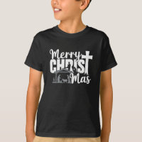 Merry Christ Mas Christian Christmas Jesus Family 