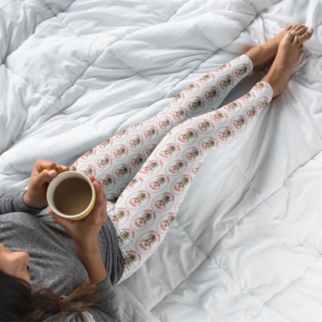 Merry Christ-moose Funny Christmas Moose Leggings (Creator Uploaded)