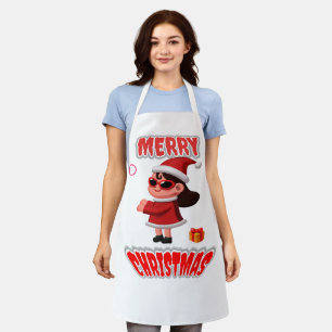 MERRY CHRISTAMAS APRON