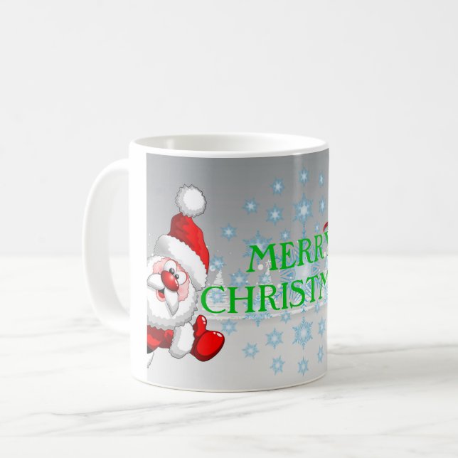 Merry Christmas 11 oz Classic Mug (Front Left)