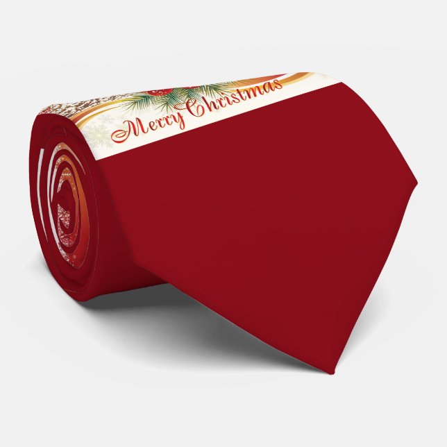 Merry Christmas 16 Tie (Rolled)