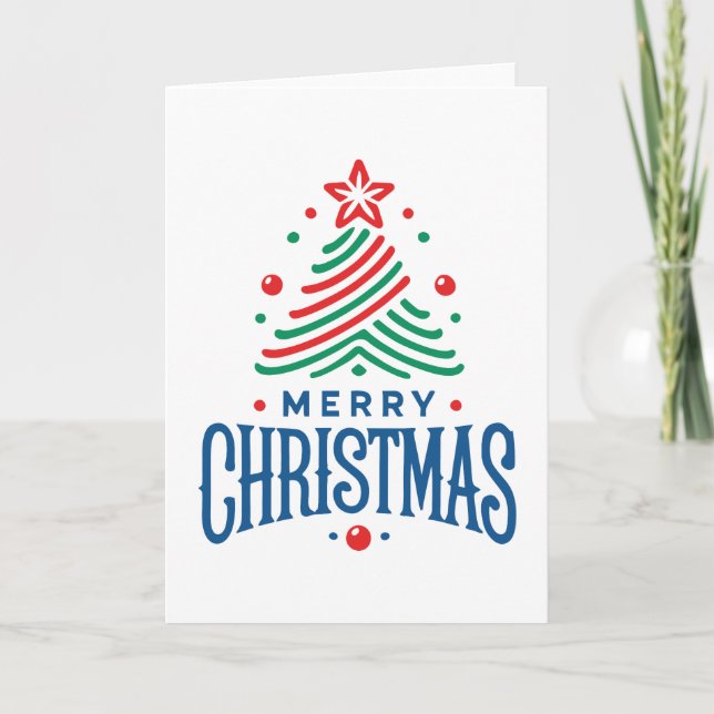 Merry Christmas 1 Card (Front)