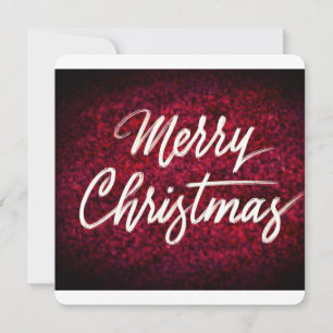 Merry Christmas 2019 , Rustic Christmas country co Thank You Card