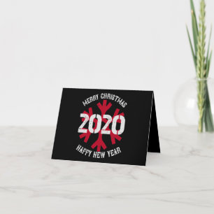 Merry Christmas 2020 Happy New Year Invitation