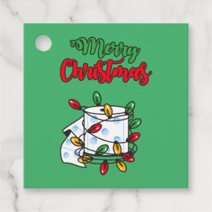 Merry Christmas 2020 - Toilet Paper Edition Favour Tags