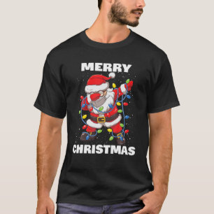Merry Christmas 2021 Face Mask Quarantine Dabbing T-Shirt