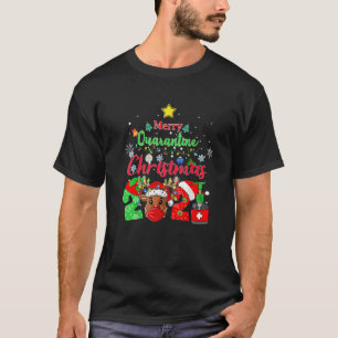 Merry Christmas 2021 Reindeer Funny Pyjamas Family T-Shirt