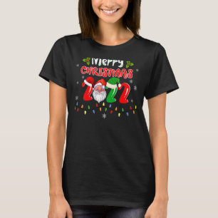 Merry Christmas 2022 Team Santa Elf Squad Pyjamas T-Shirt