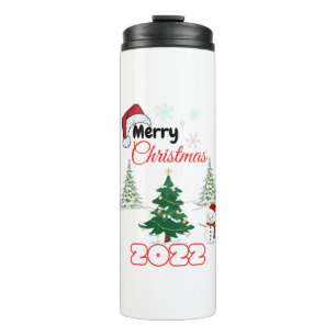 Merry Christmas 2022 Thermal Tumbler
