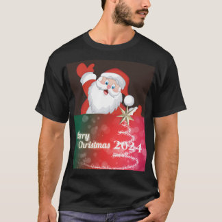 "Merry Christmas-2024' T-Shirt
