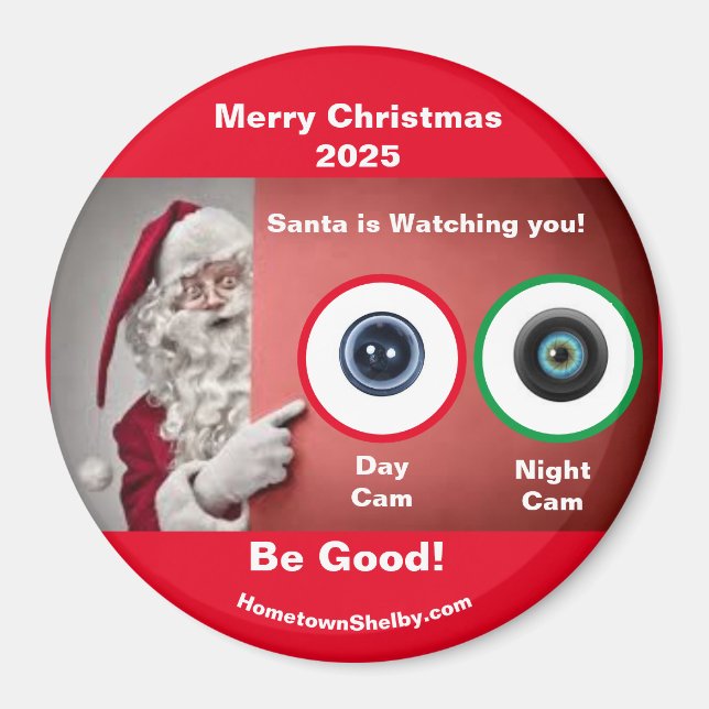 Merry Christmas 2025 Magnet (Front)