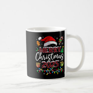 Merry Christmas 2025 Santa Elf Funny Family Matchi Coffee Mug
