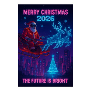 Merry Christmas 2026 – The Future Poster