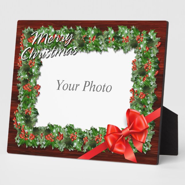 Merry Christmas 2 Plaque (Side)