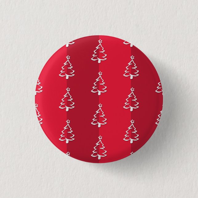 Merry Christmas 3 Cm Round Badge (Front)