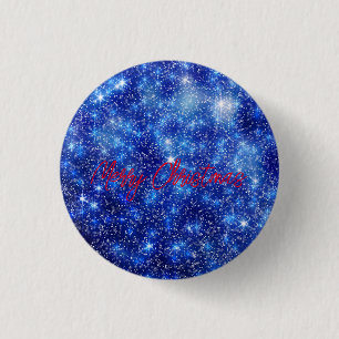Merry Christmas  3 Cm Round Badge