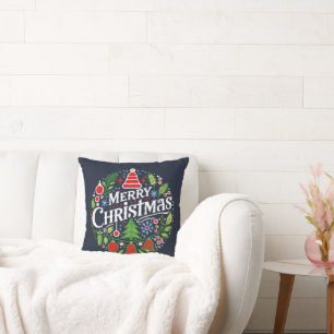 Merry Christmas 3 Cushion