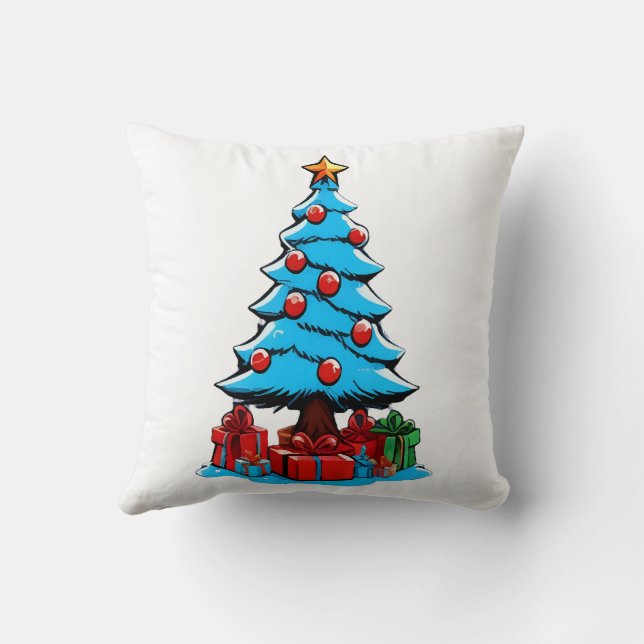 Merry Christmas 3D Cushion (Back)