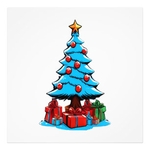 Merry Christmas 3D Photo Print