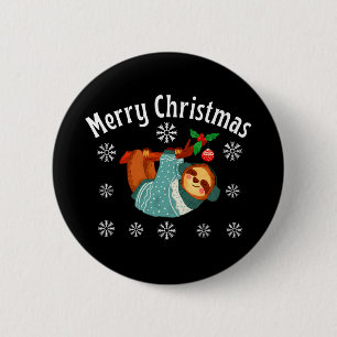 Merry Christmas 6 Cm Round Badge