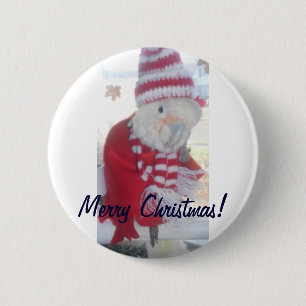 Merry Christmas! 6 Cm Round Badge