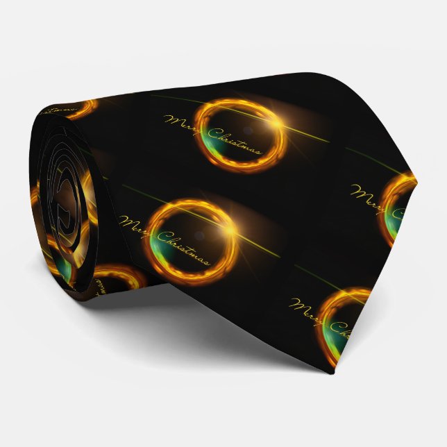 Merry Christmas 77 Tie (Rolled)