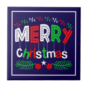 Merry Christmas-85923 Ceramic Tile