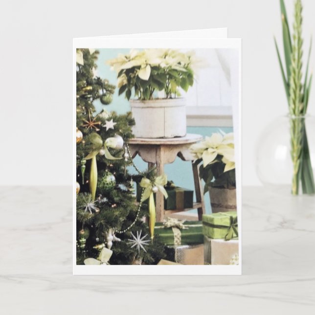 "MERRY CHRISTMAS & A VERY HAPPY NEW YEAR" CARD (Front)