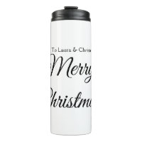 Merry Christmas add name text custom family gift