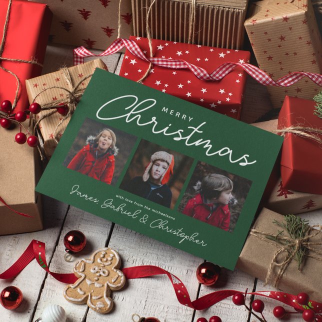 MERRY CHRISTMAS | Add Your Photos Invitation (Creator Uploaded)